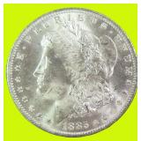 1885-O Silver Morgan Dollar $72.93 Melt 1-21-26