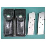 TWO (2) Colt 1911 Magazines with Holders