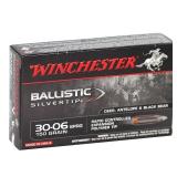 (20) Rounds: Winchester 30-06 150gr Ballistic