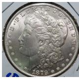 Wonderful 1879 Silver Morgan Dollar, $65.20 Melt
