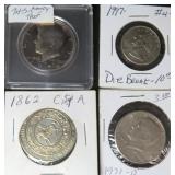 U.S. Coins and CSA Half Dollar Replics