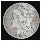 $83.09 Melt: 1882-S Silver Morgan Dollar