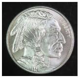 One Ounce Silver Indian Head/Buffalo Round $94