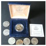 (7) Susan B. Anthony Dollars incl. Proof
