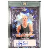 #1/1 Leaf 2025 Larry Bird SIGNED BA-LB1 Card