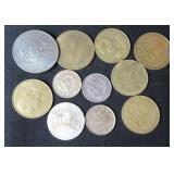 Foreign Coins incl. Silver Coins, Estate Find