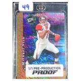 Michael Vick 1/1 Pre-Production Proof, Press Pass