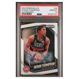 SIGNED 2024 PRIZM BLACK AUSAR THOMPSON PSA 10