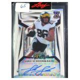 1/1 Luke Schoonmaker SIGNED (RC) Leaf Proof