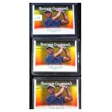 Three (3) 2021 UD Tiger Woods Goodwin Champions