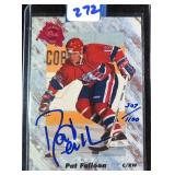 Pat Falloon SIGNED Hockey Card