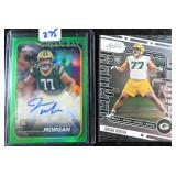 TWO (2) Jordan Morgan (RCs) ONE IS SIGNED #62/99