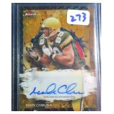 Mark Chmura SIGNED #39/50 Topps Finest Packers