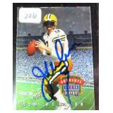 Jim McMahon Signed Football Card