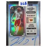 Jahan Dotson Signed (RC)