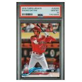 2018 TOPPS UPDATE #US285 SHOHEI OHTANI (RC) PSA 10