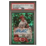 #16/99 Matt McLain SIGNED Topps (RC) PSA 9
