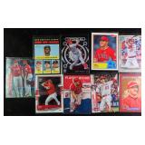 NINE (9) Mike Trout Baseball Cards