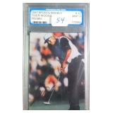 1997 Sports Weekly Tiger Woods Promo Card PRO 9