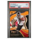 2023 BIJAN ROBINSON DIE-CUT ORANGE (RC) PSA 9