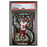 2024 PANINI SELECT JAYDEN DANIELS DISCO (RC) PSA 9