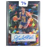 #31/49 SIGNED John Stockton 2022-23 Spectra