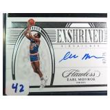 #2/25 SIGNED Earl Monroe 2021-22 Flawless