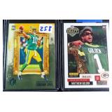 Jordan Love and Matthew Golden Rookie Cards