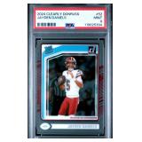 2024 PANINI CLEARLY JAYDEN DANIELS (RC) PSA 9