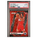 #89/100 POP 2/10 (RC) BUB CARRINGTON RED FB PSA 8