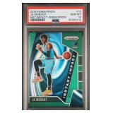 2019 JA MORANT INST.IMPACT-GREEN PRIZM PSA 10