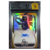 Dyan Jorge Signed (RC) Refractor Beckett 8.5/10