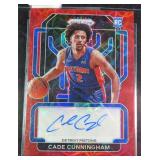 Cade Cunningham SIGNED (RC) 2021-22 Prizm