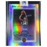 #262/499 Paul Pierce SIGNED 2004 Topps