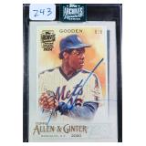 #6/6 Doc Gooden Signed 2020 Topps A&G Baseball
