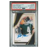 #20/25 POP 1/0 SIGNED Brett Favre Immaculat PSA 10