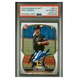 SIGNED 2023 BOWMAN DRAFT #BD14 PAUL SKENES PSA 10