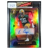 Edgerrin Cooper #d and SIGNED Rookie Card