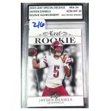 2024 Leaf Jayden Daniels Rookie Achievmnt JDCC 10