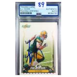 A.J. HAWK Signed Football (RC) PSA Authentic