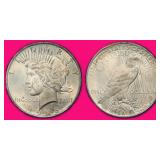 1923 Peace Silver Dollar NGC MS-63 Old Holder!
