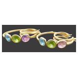 3.5 Grams Total Weight 14KT Gold Earrings with