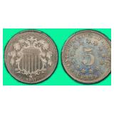 ONLY 510 Minted: 1877 Shield Nickel PCGS Proof-64