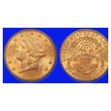 1903 Liberty Gold Double Eagle PCGS MS-62