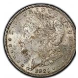 1921-P Morgan Dollar Silver U.S. Philadelphia Mint