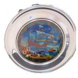 1992 First Voyage Columbus Stained Glass and