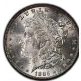 1885-P Morgan Dollar Silver U.S. Philadelphia Mint