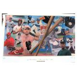 Nabisco Baseball Print 1991 Then And Now 23ï¿½ X 35ï¿½