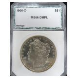 1900-O Morgan Dollar PCI MS66DMPL