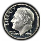 1994-S Proof Roosevelt Dime Silver U.S. Coin